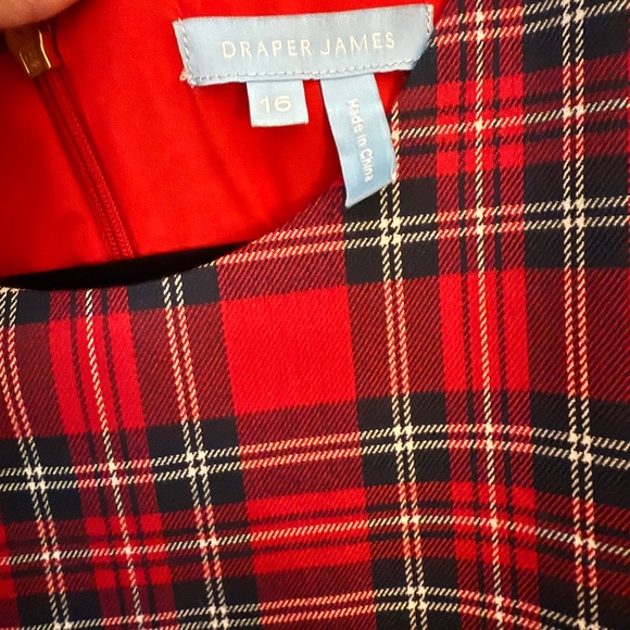 Draper James Love Circle Dress in Angie Plaid - Picture 5 of 5